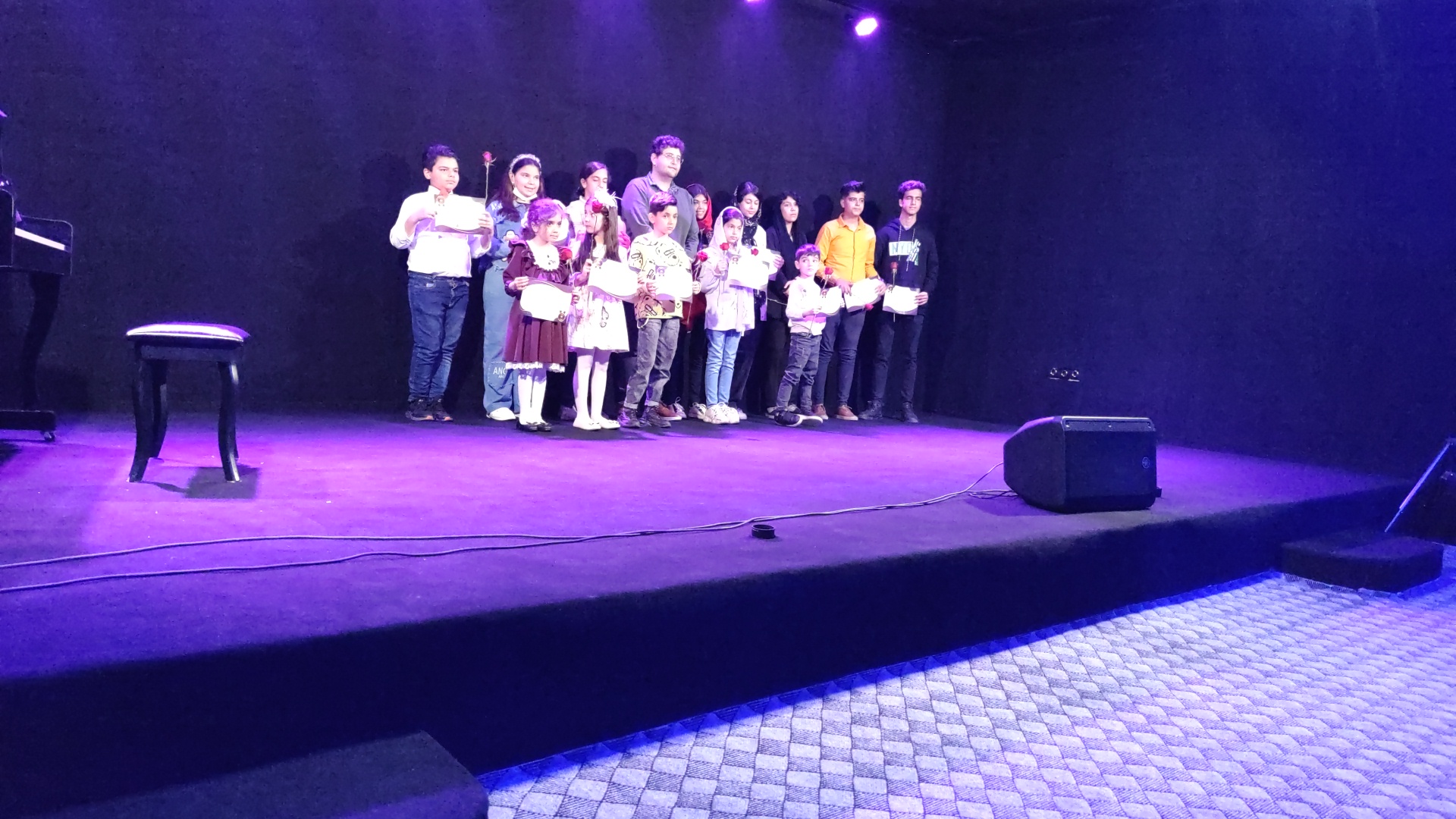 اجرای کنسرت آموزشی پیانو