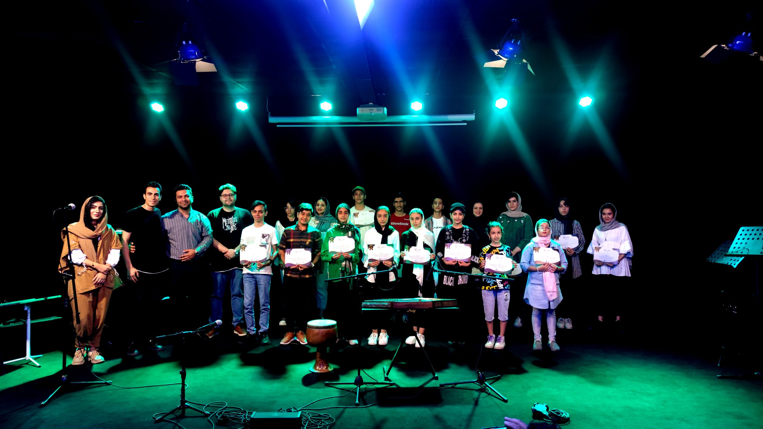 کنسرت آموزشی سنتور و تنبک